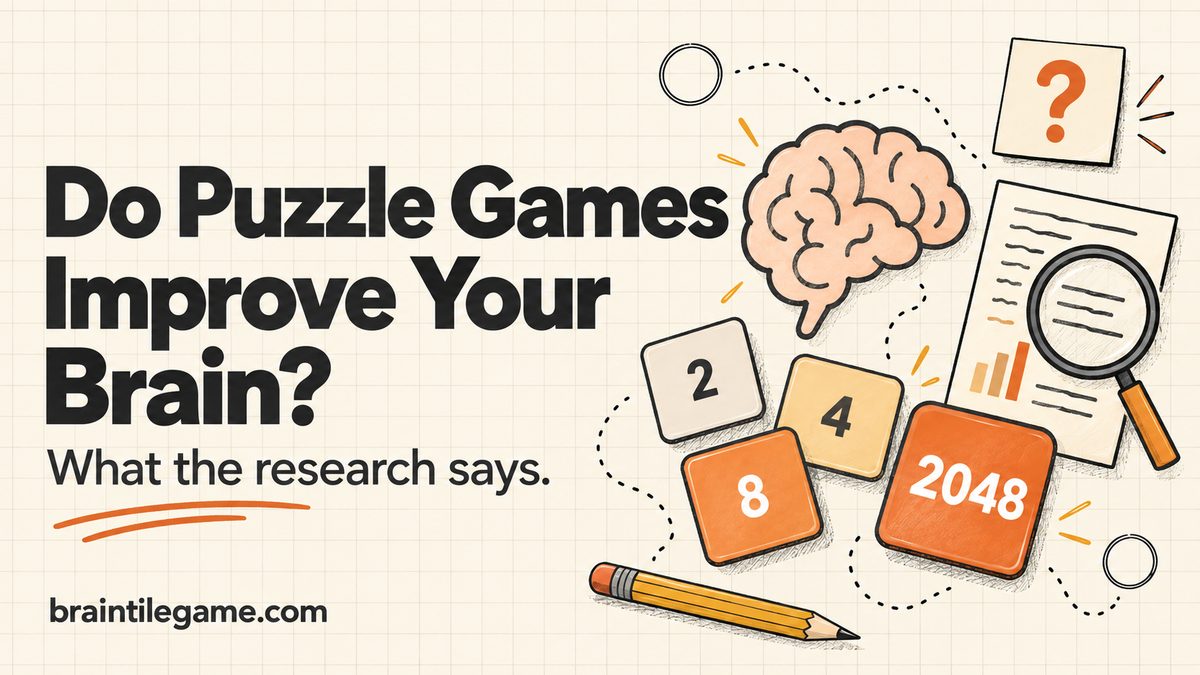 Do puzzle games improve your brain? What the research says